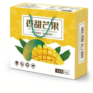 Custom Corrugated Paper Outer Carton Fruit Packaging Shipping Box