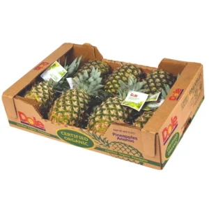 Custom Corrugated Paper Pineapple Shipping Carton for Fruit Packaging