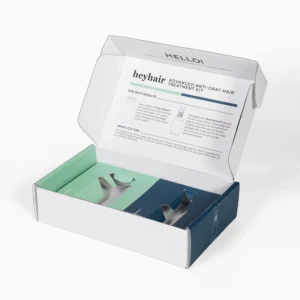 Custom Corrugated Subscription Box with Paper Inner Support for Beauty Skincare Set