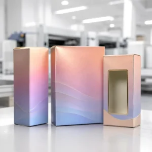 Custom Cosmetic Packaging Folding Paper Carton Box with Logo Printing for Perfume, Skincare, and Makeup Products, OEM Manufacturer