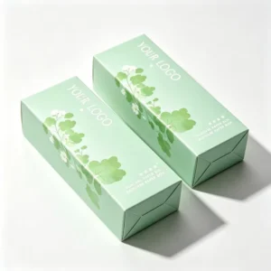 Custom Cosmetic Skin Care Paper Box High Quality Folding White Cardboard Paper Boxes Soy Ink Cosmetic Packaging Box