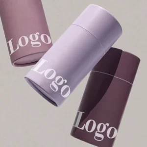 Custom Cylinder Cardboard Round Paper Tube Packaging Box for Cosmetics, Eyeliner, Socks and T-Shirts