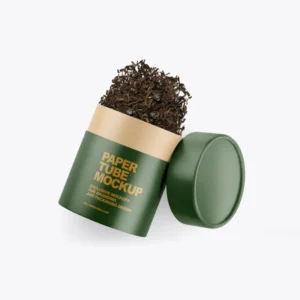 Custom Cylinder Cardboard Tea Canister Paper Tube for Food Packaging