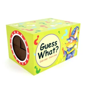 Custom Design Color Printing Paper Packaging Boxes Mystery Boxes with Leather Hole Surprised Christmas Gift Box