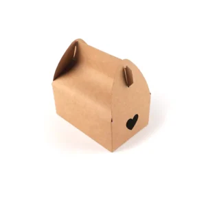 Custom Design Logo Packing Kraft Cake Paper Box Packaging