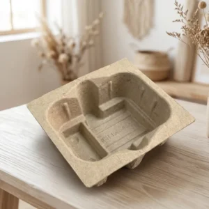 Custom Design Molded Pulp Tray Protective Paper Packaging for Electronics Paper Pulp Tray