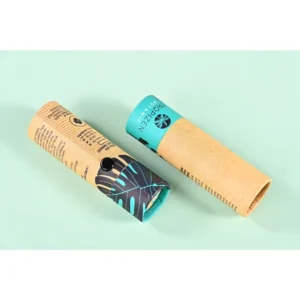 Custom Design Printed Paper Canisters Biodegradable Safety paper tube for packaging tobacco oil