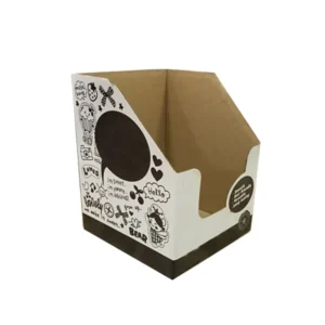 Custom Design Recyclable Cardboard Paper Counter Display Box