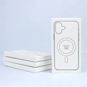 Custom Design Recyclable Paperboard Mobile Phone Case Packaging Box with Logo Embossing