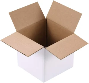 Custom-Design White Corrugated Cardboard Shipping and Moving Boxes for Online Sales