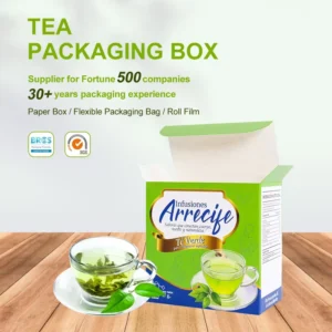 Custom-Design White Paper Tea and Coffee Bag Packaging Boxes with Printed Logo