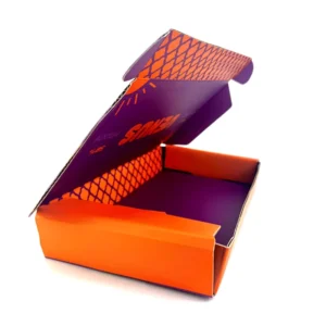 Custom Digital-Printed Colored Corrugated Cardboard Mailer Gift Box with Matte Finish