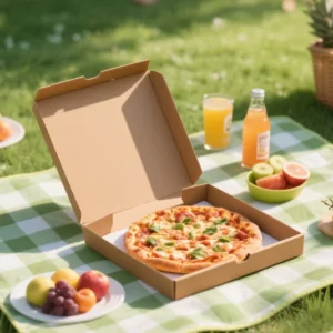 Custom Domino Shape Pizza Box, 16 Inch, 25–33 cm, 45 cm, 60 cm