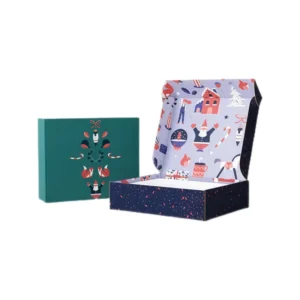 Custom Double-Sided Embossed Matte-Laminated Corrugated Board Mailer Box Airplane-Shaped Gift Packaging Eco-Friendly Recycled 4C
