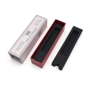 Custom Drawer Style Cardboard Packaging Box with Paperboard Liner and Embossing
