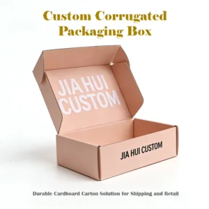 Custom Durable Corrugated Cardboard Packaging Box for Shipping and Retail