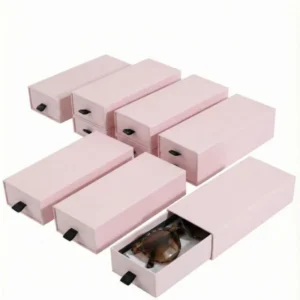 Custom Eco-Friendly Biodegradable Reusable Portable Rigid Paper Drawer Gift Box with Magnetic Closure