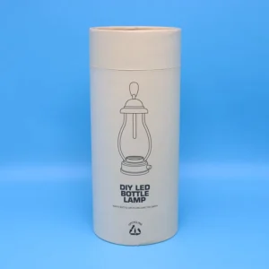 Custom Eco-Friendly Cardboard Cylinder Box for Cameras, Smart Watches, Earphones, and LED Lights