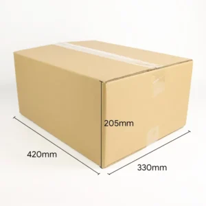 Custom Eco-Friendly Corrugated Carton with PE Coating Double-Sided for Packaging Logistics Clothing Medicine Gifts