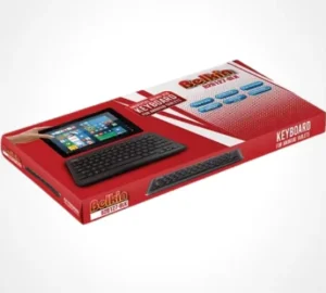 Custom Eco-Friendly Corrugated Keyboard Packaging Folder with Sponge Lining and Magnetic Closure for Consumer Electronics