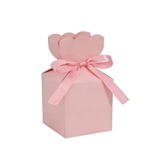 Custom Eco-Friendly Durable Portable Kraft Paper Gift Boxes for Weddings, Birthdays and Parties