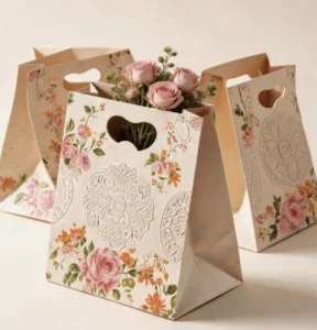 Custom Eco-Friendly Kraft Paper Bag with Logo, Custom Size, Matte Lamination
