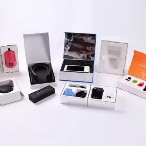Custom Eco-Friendly Molded Paper Pulp Electronics Packaging Box with Inserts