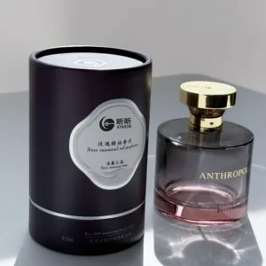 Custom Eco-Friendly Paper Tube Perfume and Skin Care Packaging with EVA Insert for Perfume Bottles