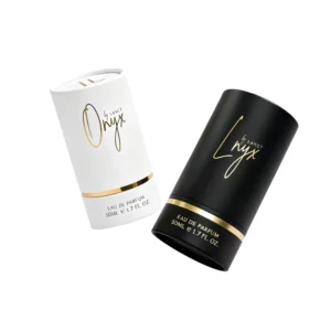 Custom Eco Friendly Perfume Solid Stick Kraft Paper Tube Customized Deodorant Satin Hot Stamping Paper Packaging Tube