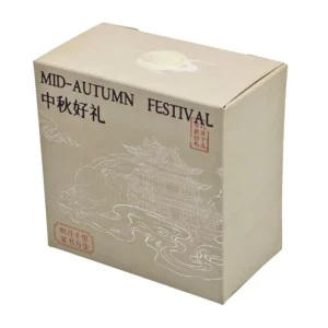 Custom Eco Friendly Rectangle Cookie Biscuit Paper Box Printed Embossing Design Snack Packaging Tuck Box