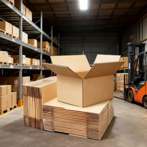Custom Eco-Friendly Recyclable Corrugated Cardboard Shipping Box