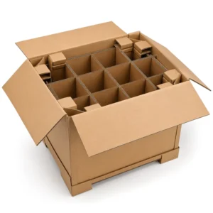 Custom Eco Friendly Waterproof Heavy Duty Regular Slotted Corrugated Carton Boxes for Household Product Export Packaging