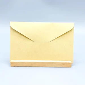Custom Eco-friendly A6 Kraft Paper Envelope with Printed Logo for Greeting Cards