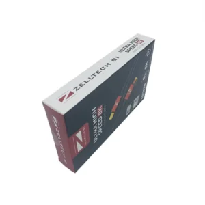 Custom Electronic Component Self Erecting Paper Box with Matt Lamination and Recycled Materials