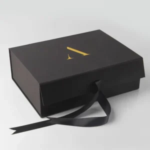 Custom Flip Kraft Wallet Gift Box with Window