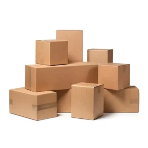 Custom Flute Corrugated Cardboard Kraft Brown Paper Boxes