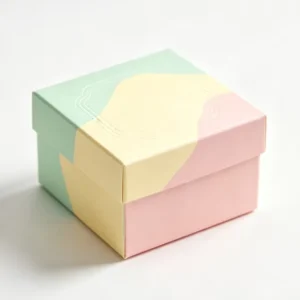Custom Foldable Black Paper Gift Box