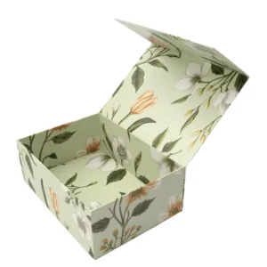 Custom Foldable Magnetic Rigid Paper Wedding Dress Packaging Gift Box with Laminate Printing