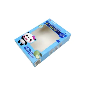 Custom Foldable Paperboard Packaging Box for Daily Necessities with Clear Window