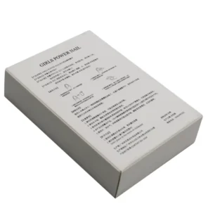 Custom Foldable Skincare and Cosmetic Gift Paper Box with Clear Window
