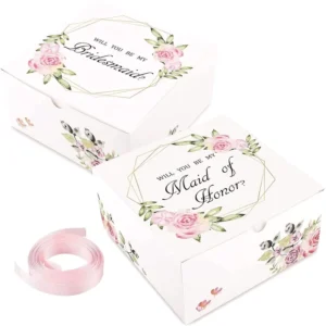 Custom Folding Paper Gift Box for Weddings