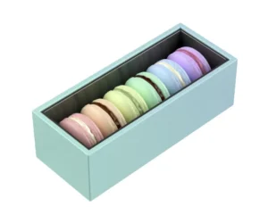 Custom Food Grade Cardboard Paper Dessert Gift Box for Sugar Sponge Recyclable Rigid Boxes Custom Size