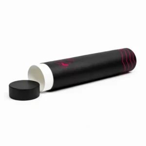Custom Food Grade Eco Friendly Paper Tube Sushi Packaging with Soy Sauce Dispenser Canister Printed Logo