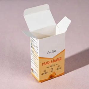 Aangepaste Voedselveilige FSC RoHS ISO CMYK Karton Papieren Vouwdoos voor Koffie, Thee, Maaltijdvervangend Poeder Verpakking