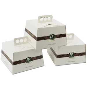 Custom Food-Grade Paper Cake Packaging Box