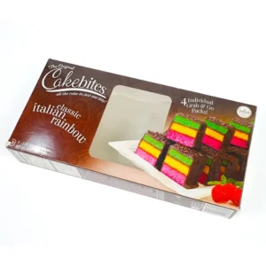 Custom Food-Grade Window Paper Box for Cake, Cookie, Chocolate, and Bakery Packaging