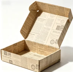 Custom Full Color Print Cardboard Airplane Box, Foldable Gift Mailer Box