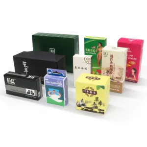 Custom Full-Color White Cardboard Kraft Coated Paper Folding Box