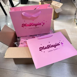 Custom Gift Bags with logo Shopping Bag Hard Paper Bag Christmas Customized