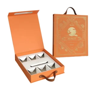 Custom Handmade Dessert Mooncake Box with Divider